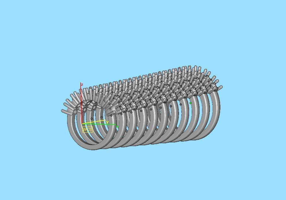 Half Eternity Diamond Ring 7 stone 20 pointers  3dmodel 3D print model_38
