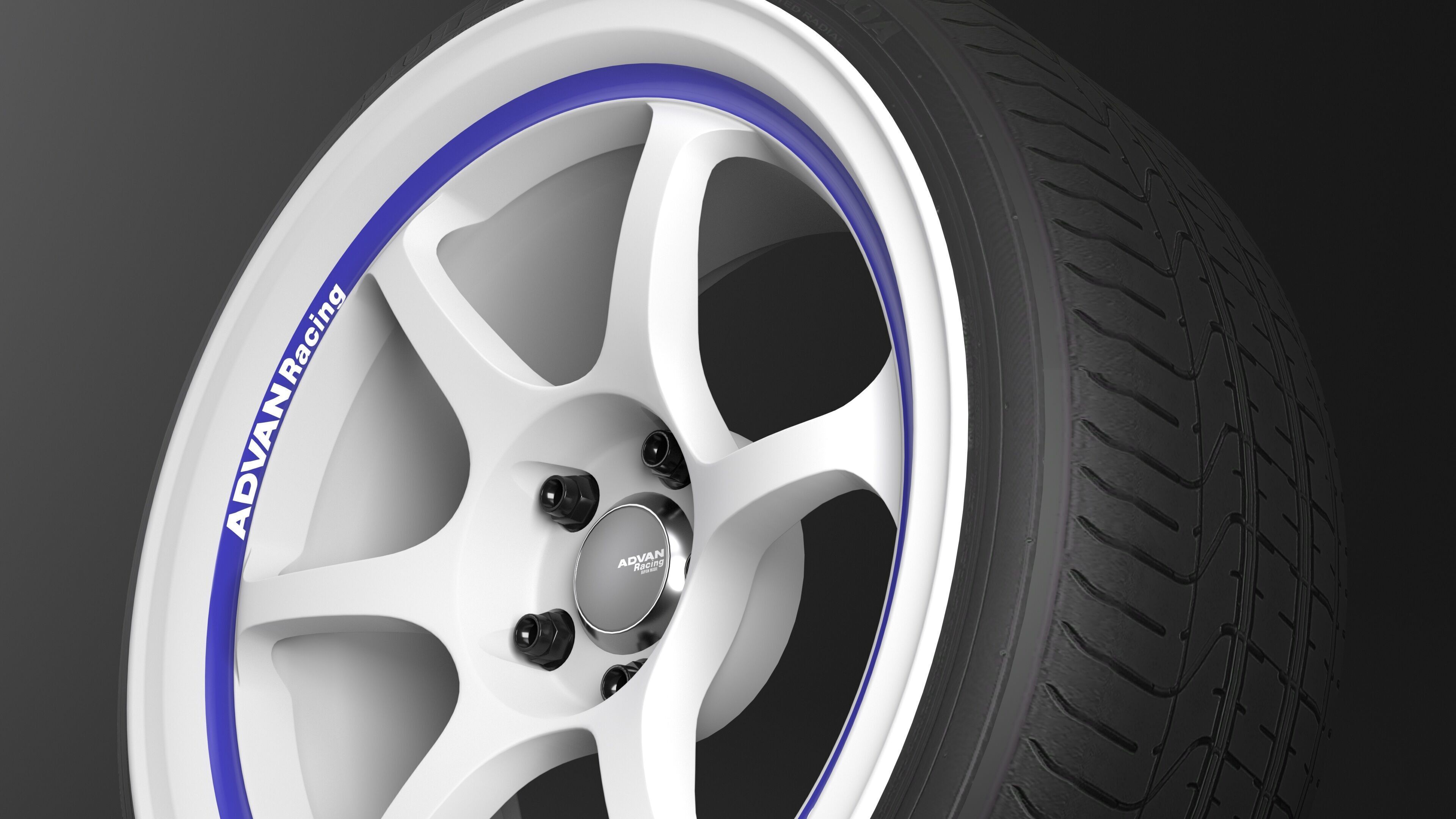 Advan RG1 Low-poly 3D model_6