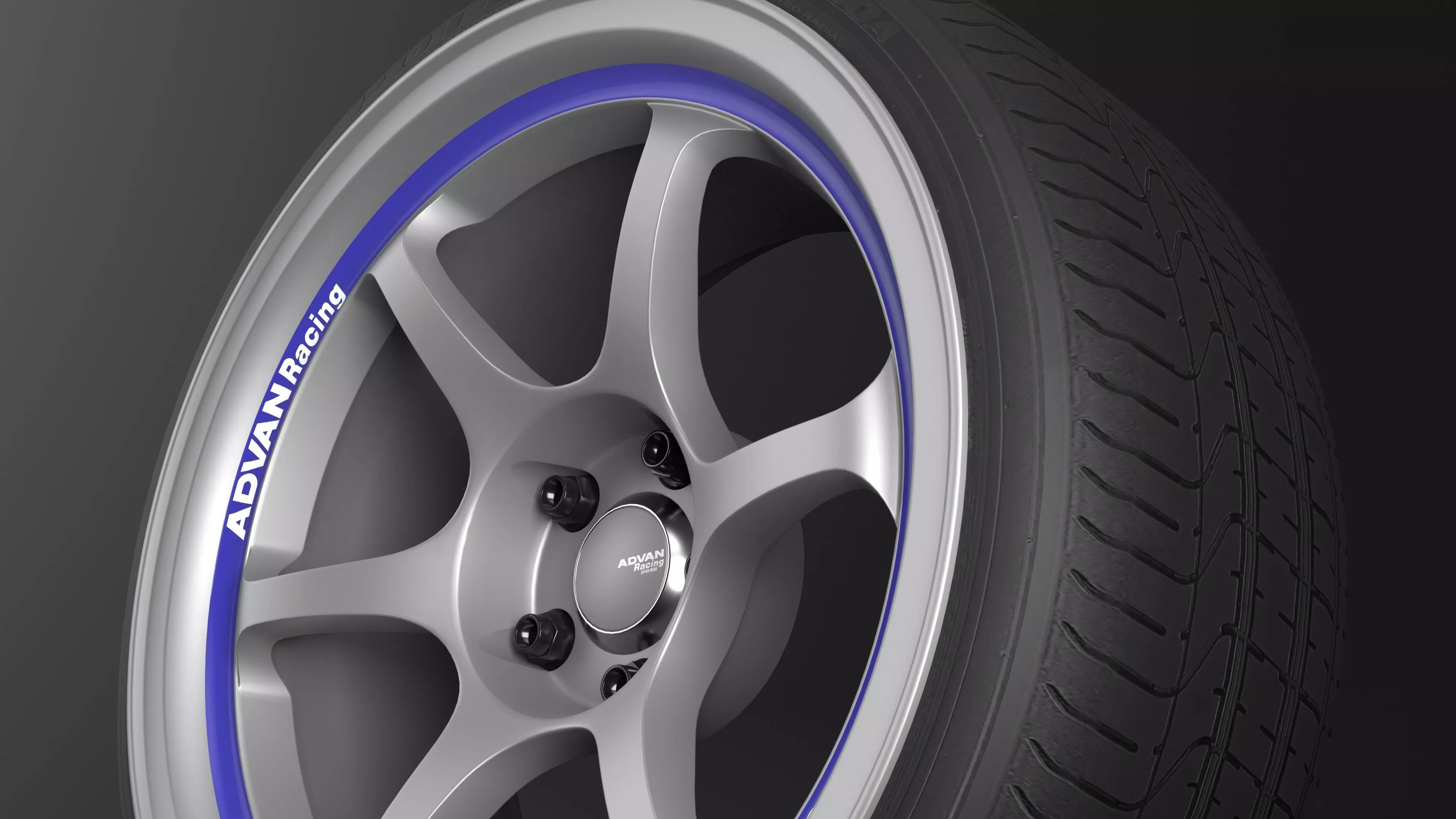 Advan RG1 Low-poly 3D model_0