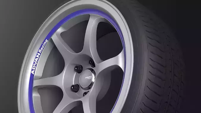 Advan RG1 Low-poly 3D model