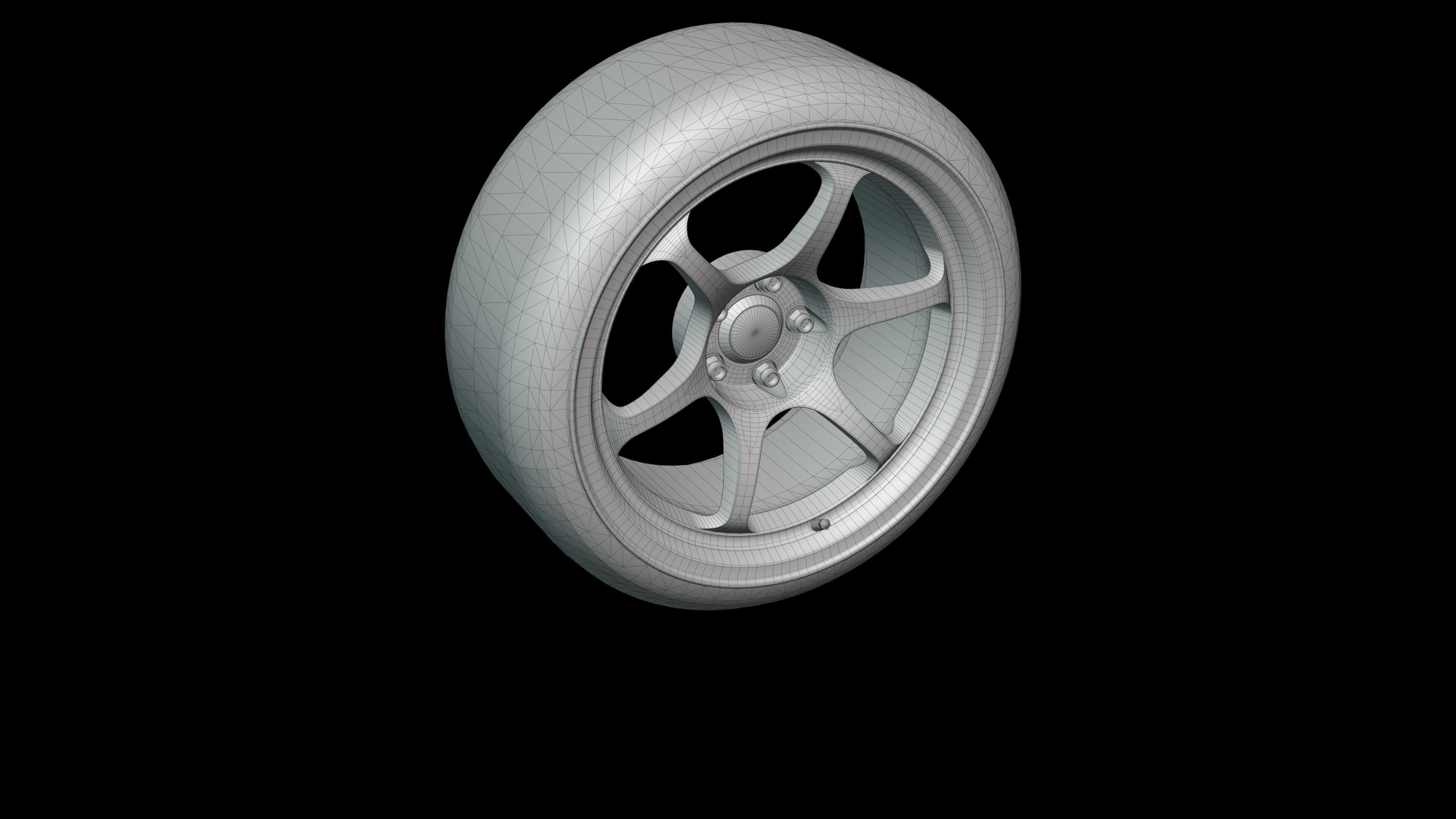 Advan RG1 Low-poly 3D model_14