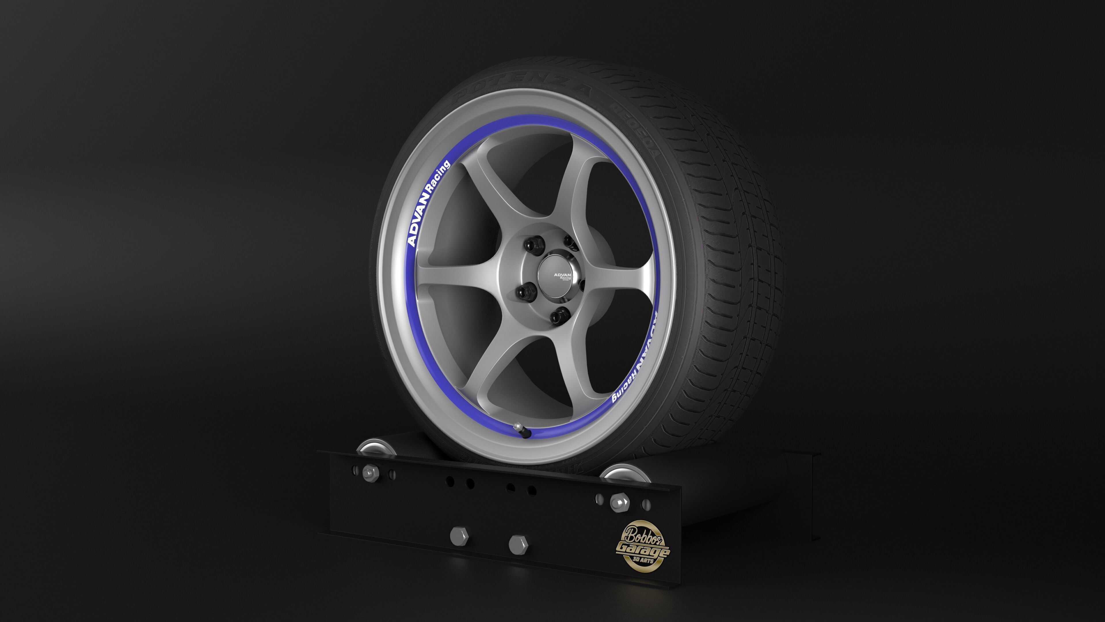 Advan RG1 Low-poly 3D model_1