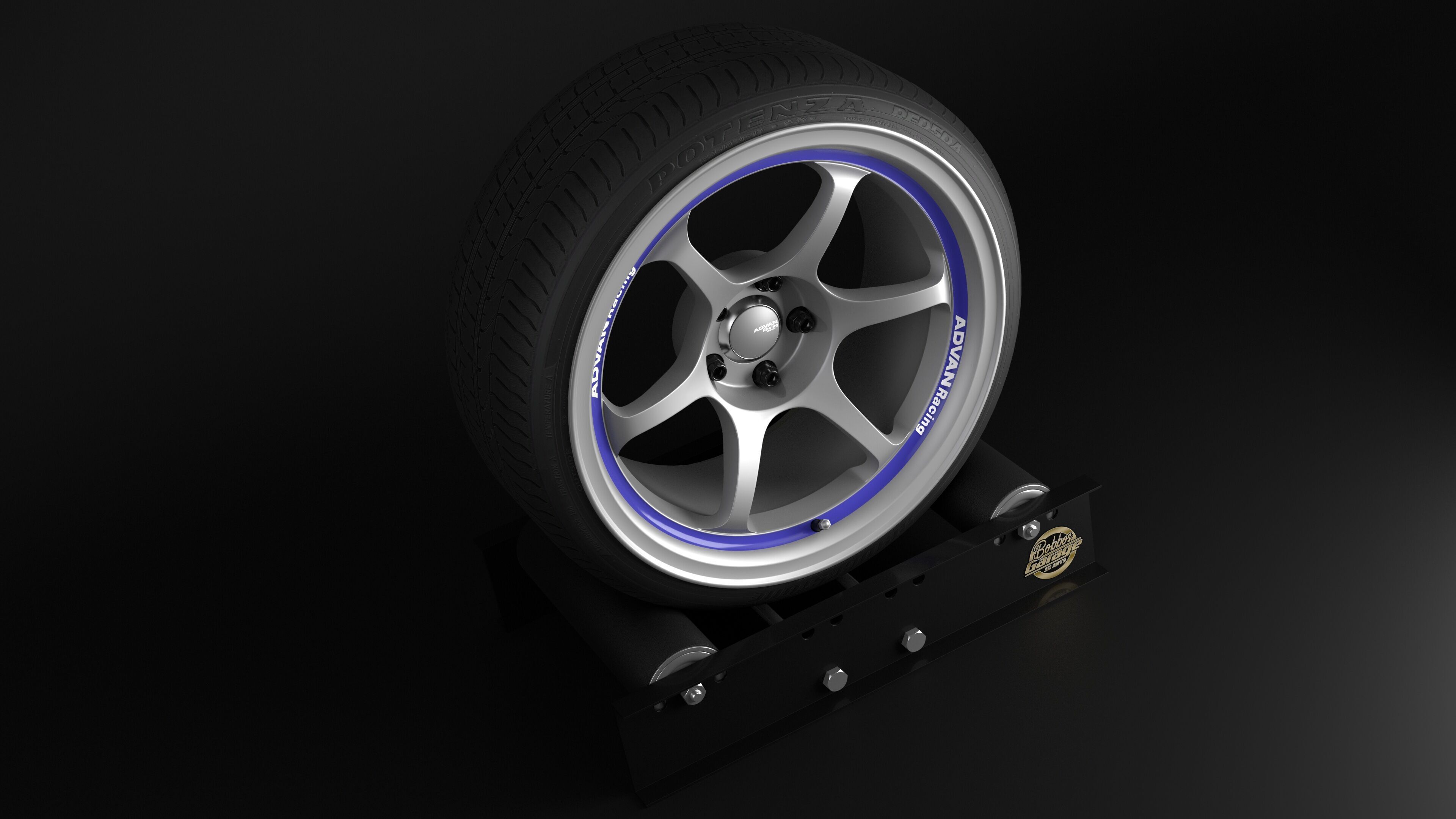 Advan RG1 Low-poly 3D model_2