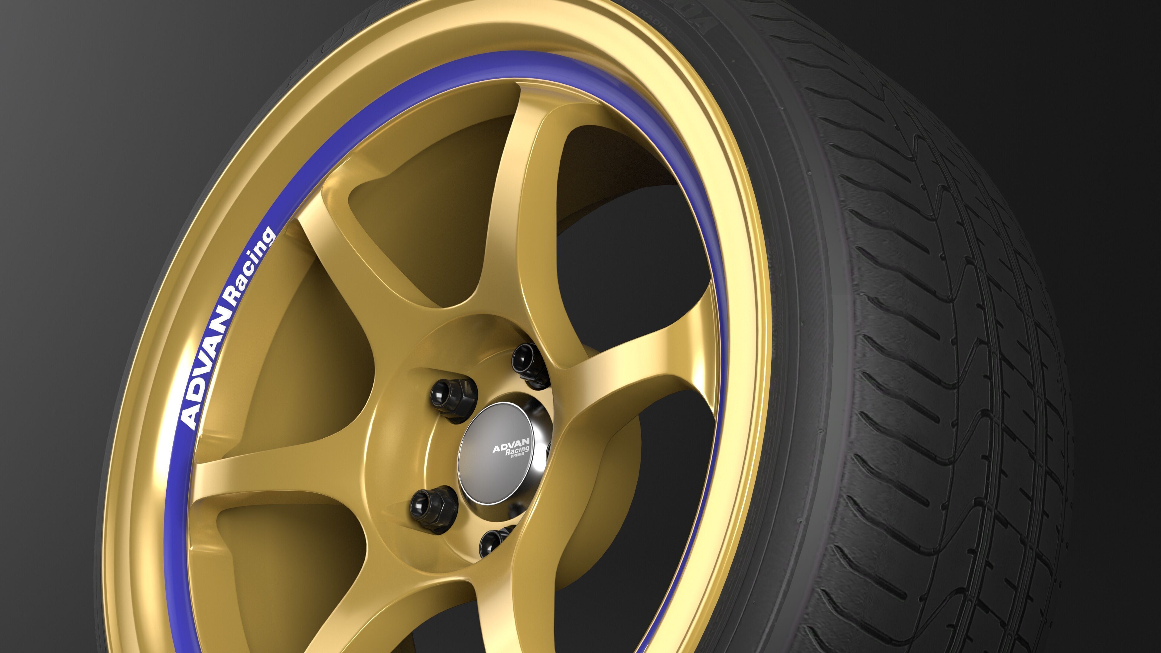 Advan RG1 Low-poly 3D model_3