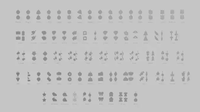 Pastel Dreams STL Pendant Collection