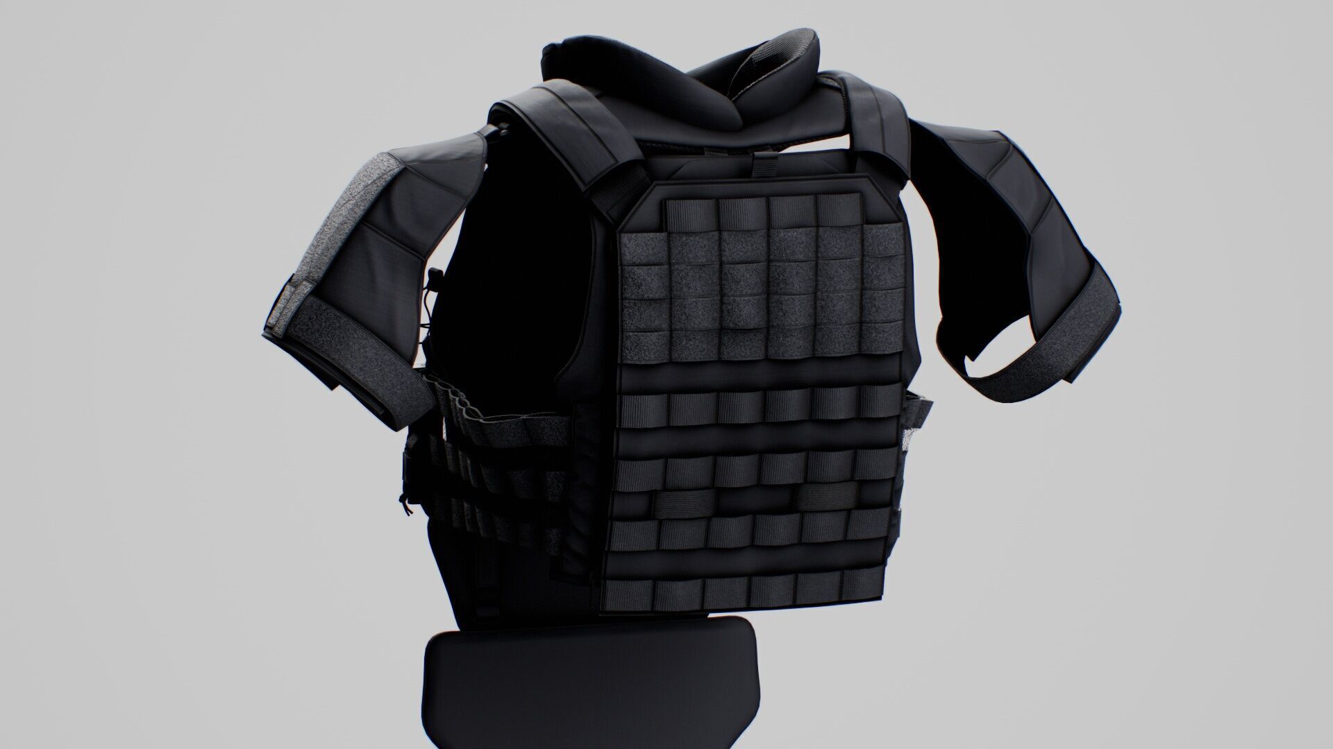 3D model TYR TACTICAL MALE PICO MVW DSX PLATE CARRIER VR / AR