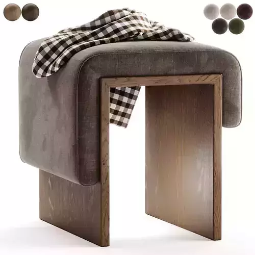 Bower Studios Melt Stool 3D model