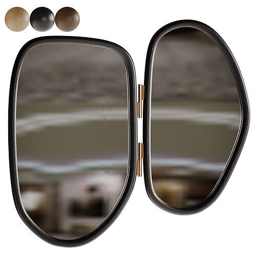 Folded Mirror 3D model