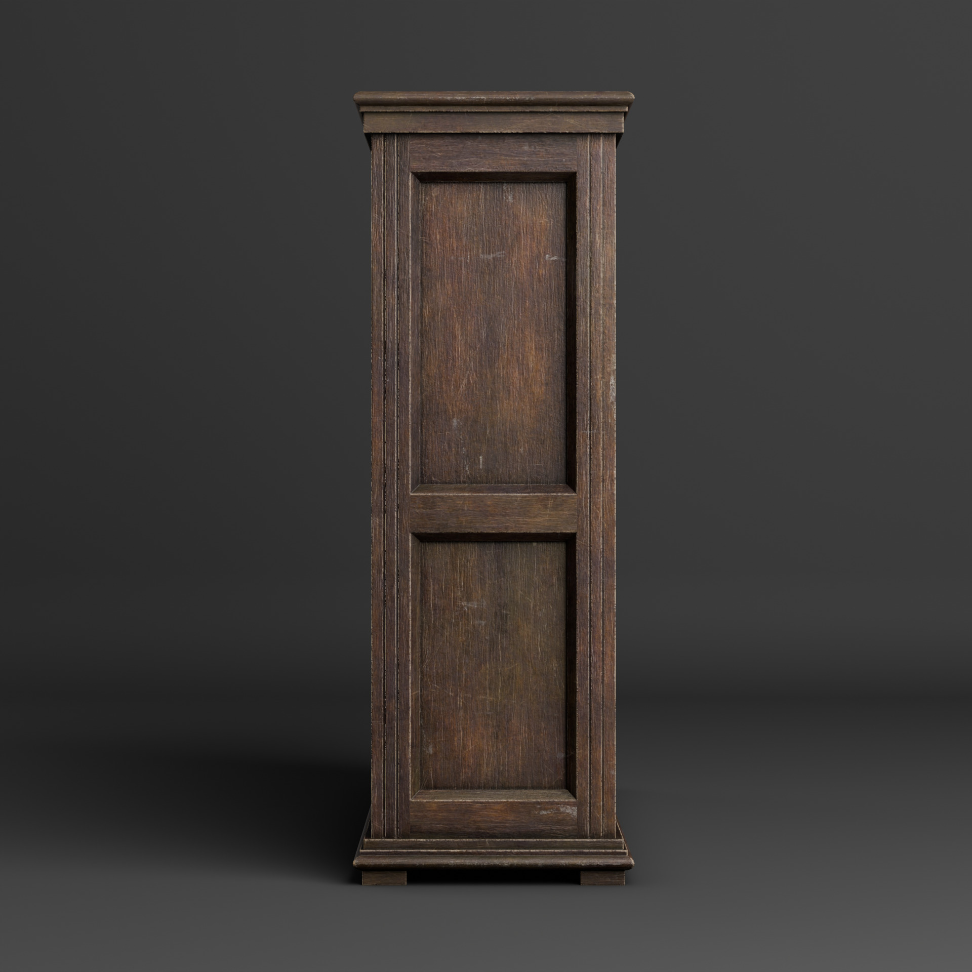 Old furniture 02 Low-poly 3D model_4