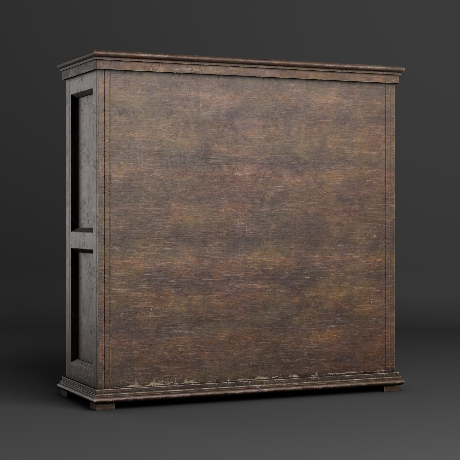 Old furniture 02 Low-poly 3D model_5