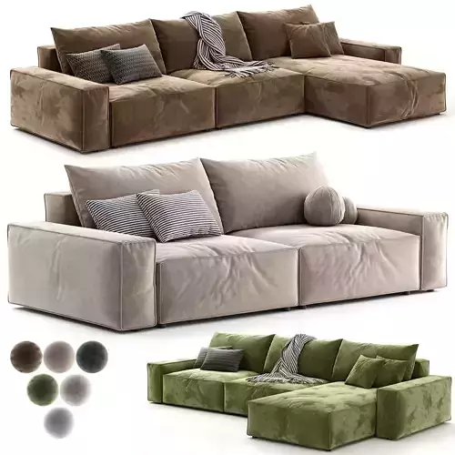 Casa Chaise Lounge Sofa