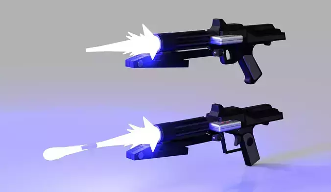 v2 classic Battlefront 2 DC15S Carbine blaster sixth scale