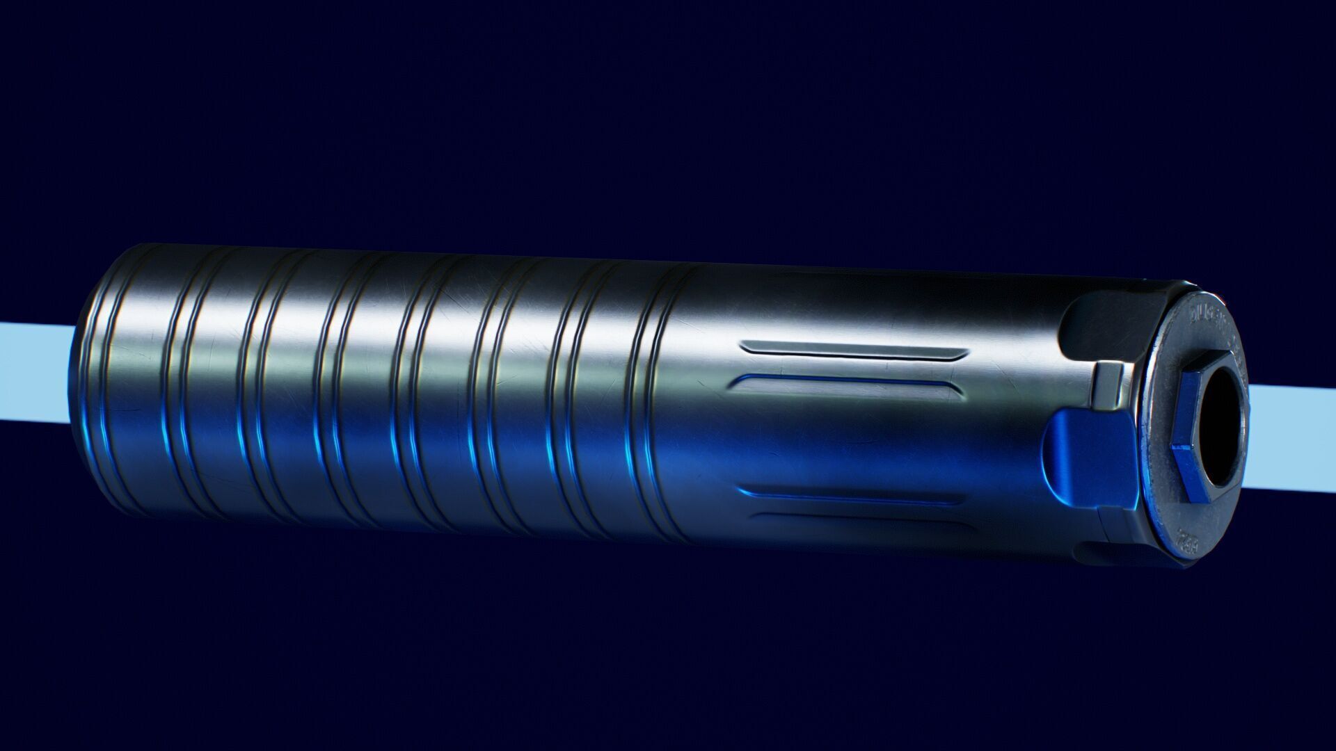 Diligent Defense Enticer S and L Low-poly 3D model_19