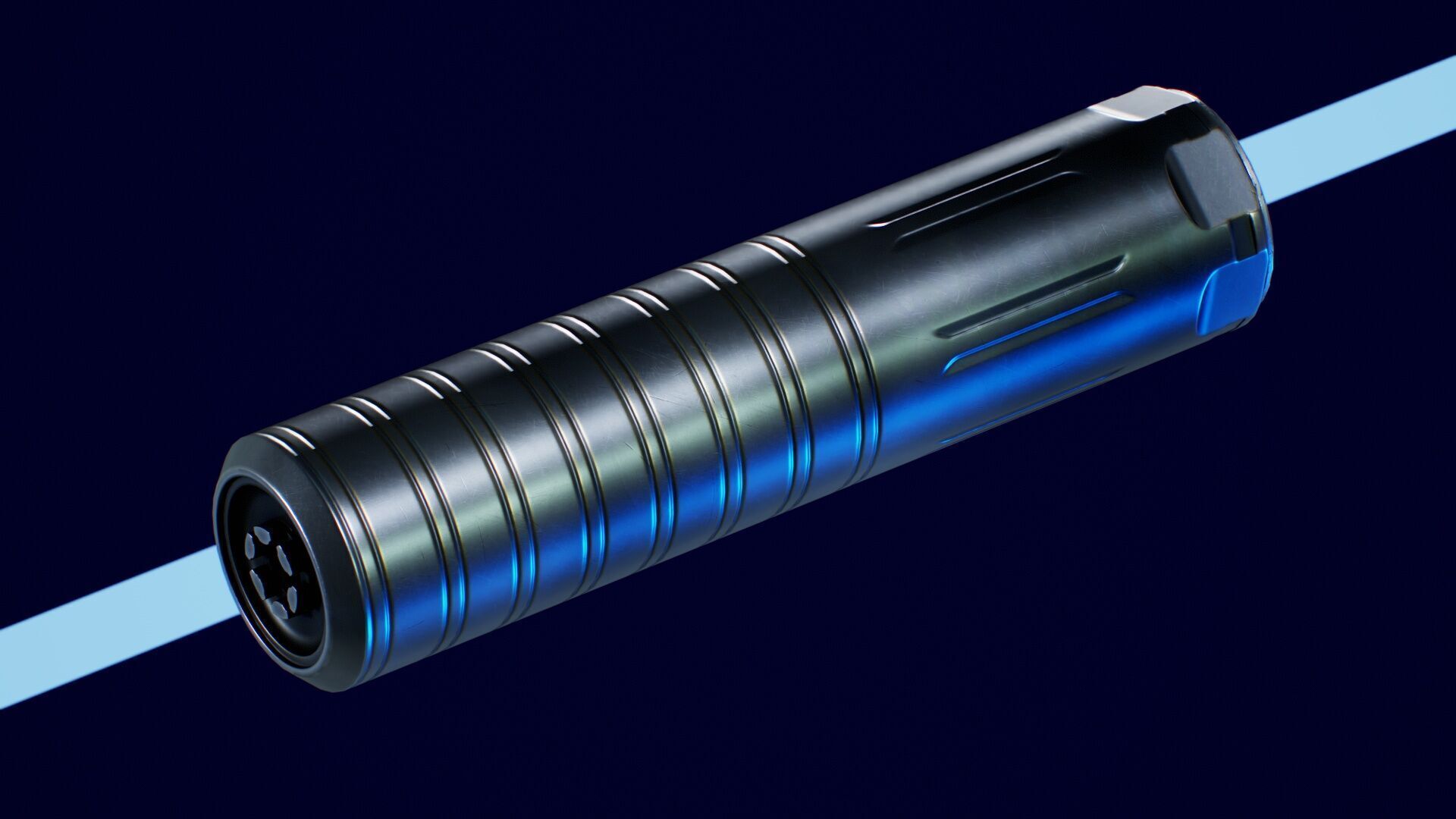 Diligent Defense Enticer S and L Low-poly 3D model_27