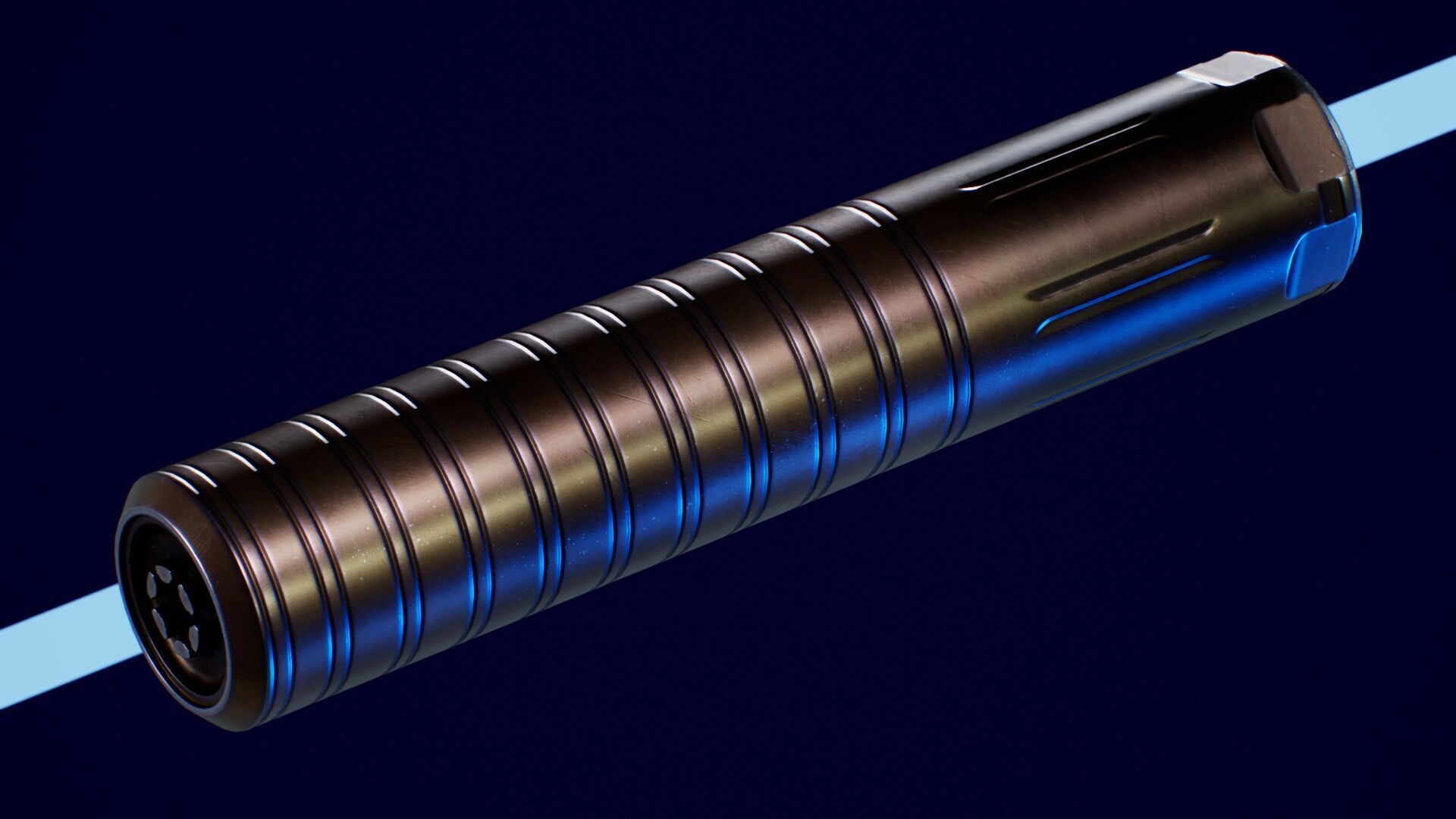 Diligent Defense Enticer S and L Low-poly 3D model_30