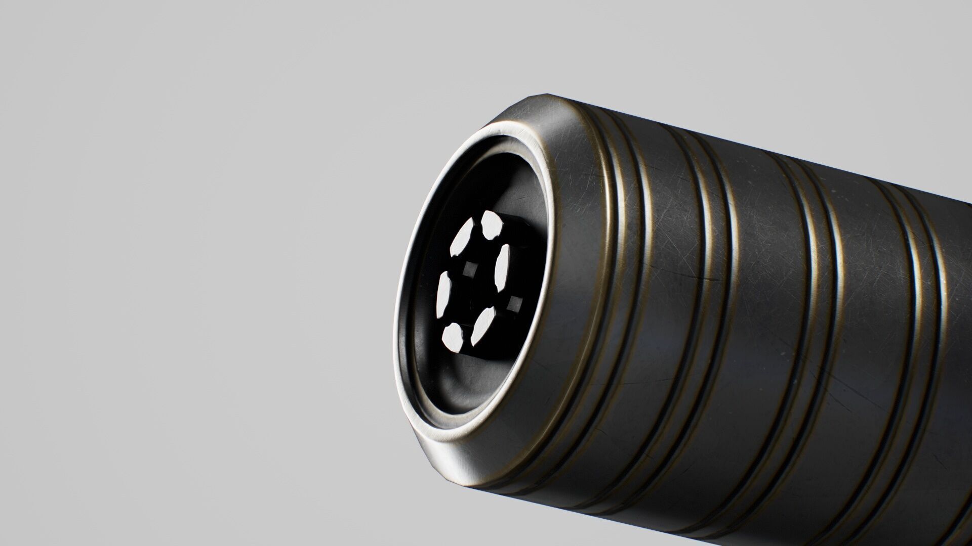 Diligent Defense Enticer S and L Low-poly 3D model_32