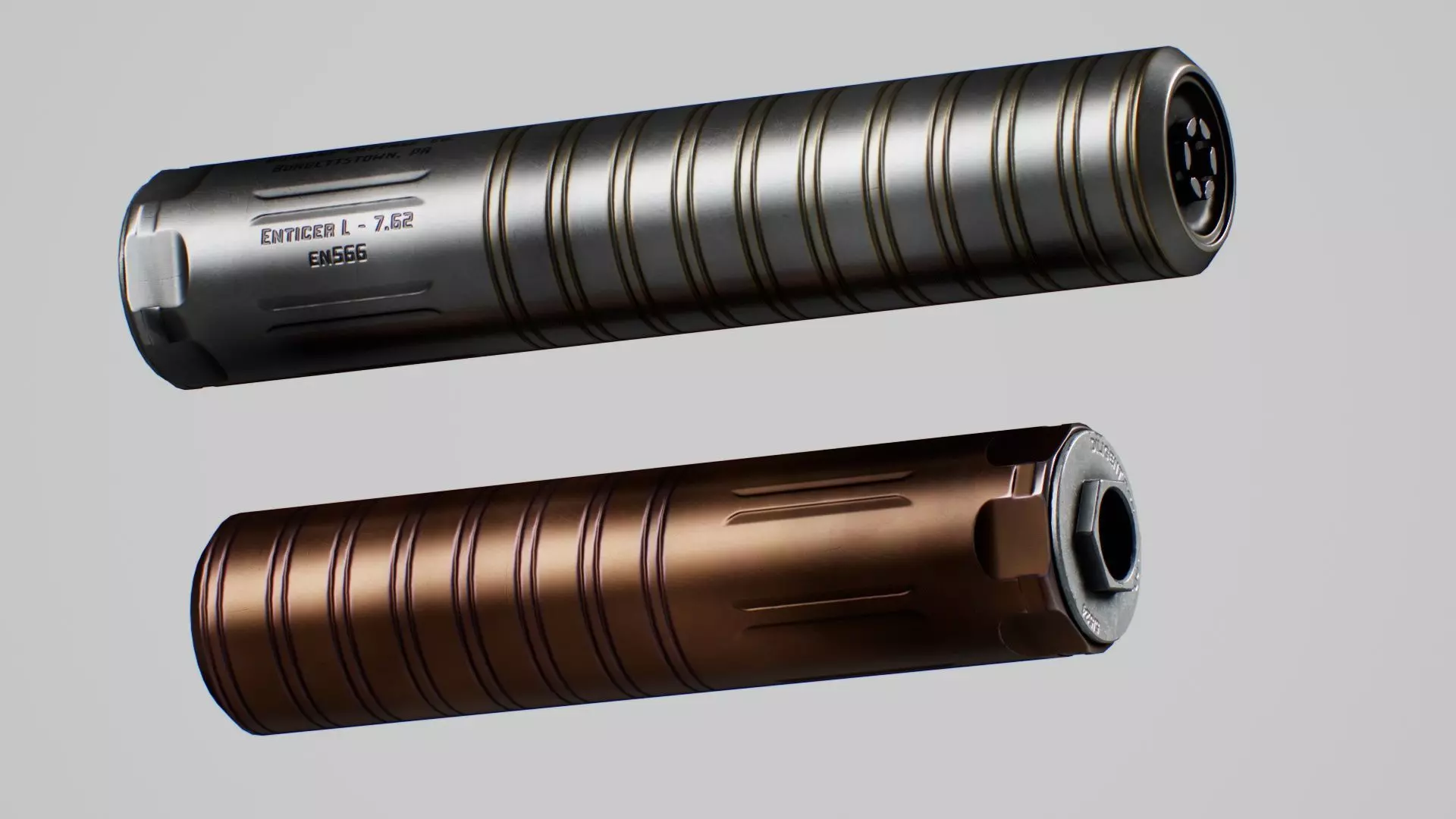 Diligent Defense Enticer S and L Low-poly 3D model_0