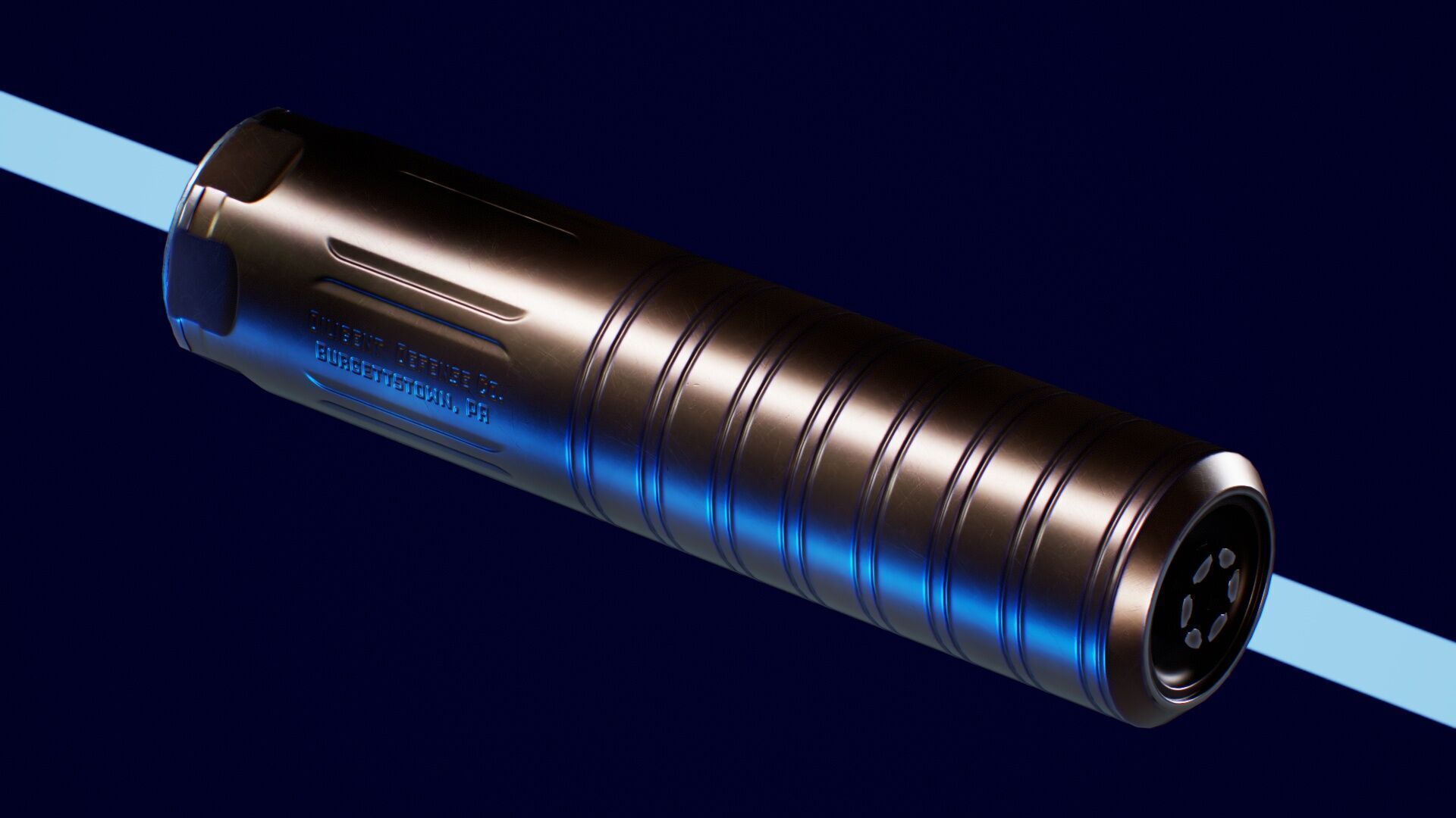 Diligent Defense Enticer S and L Low-poly 3D model_17