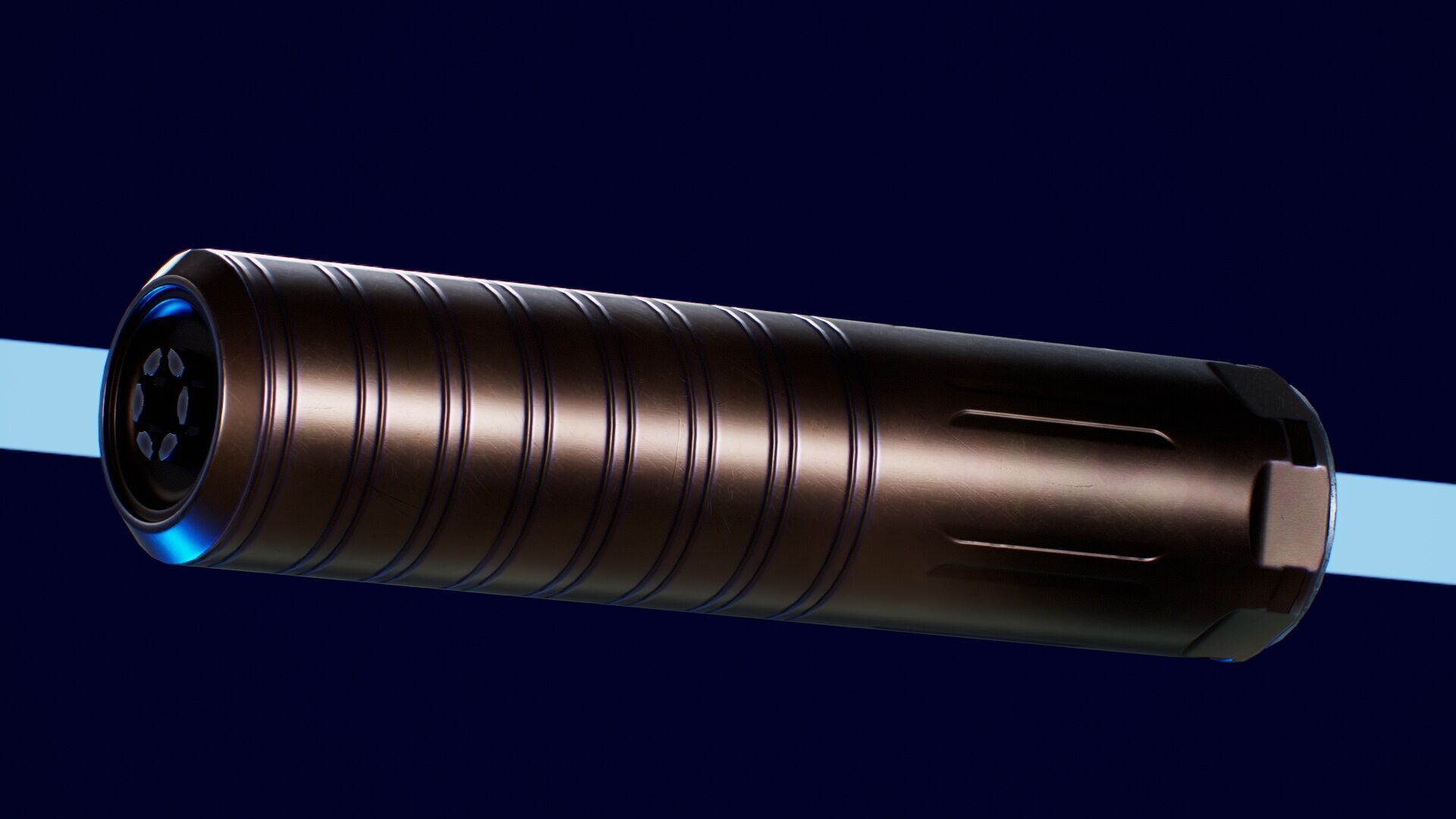 Diligent Defense Enticer S and L Low-poly 3D model_25