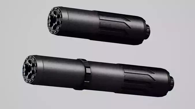CGS Hyperion 7 62 Low-poly 3D model