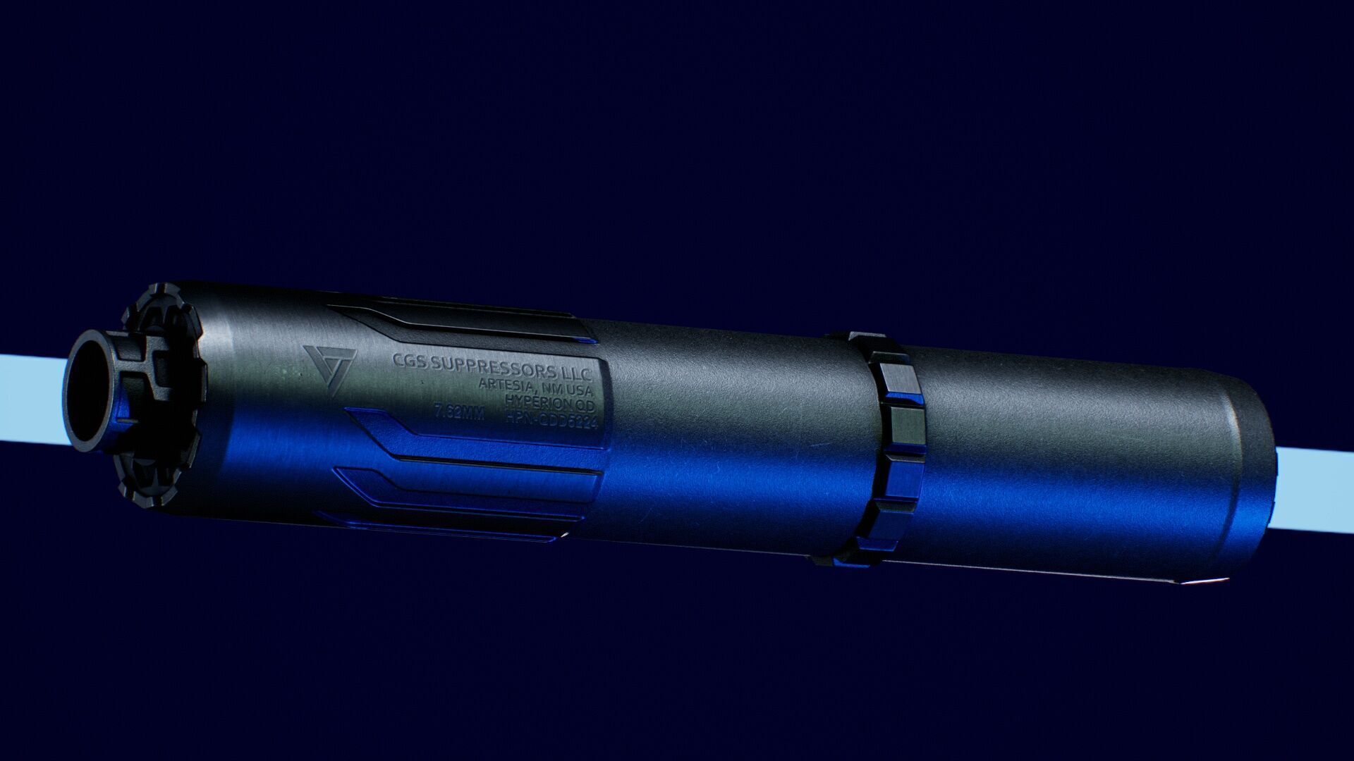 CGS Hyperion 7 62 Low-poly 3D model_4