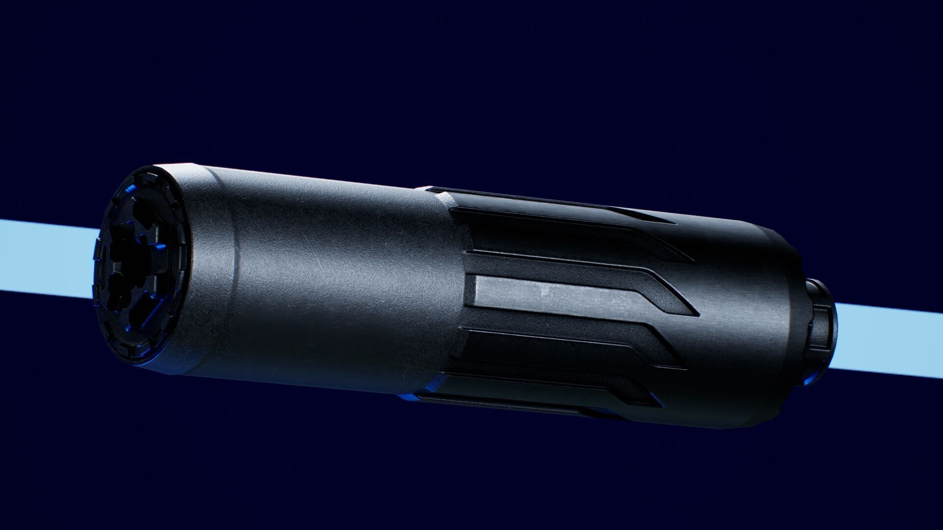 CGS Hyperion 7 62 Low-poly 3D model_12