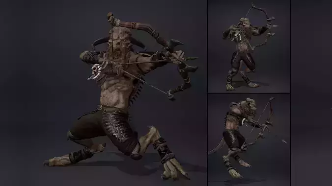 Obsidian Archer Arm1 Brutal