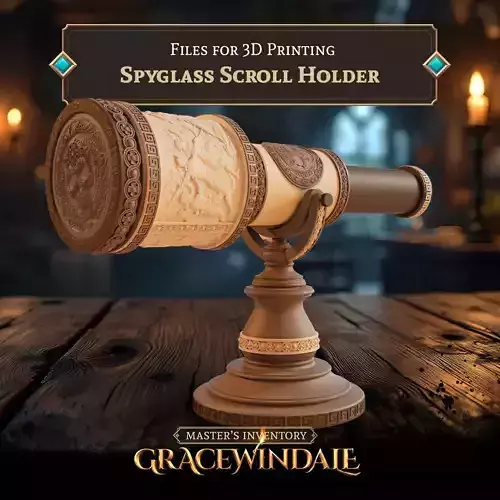 Pirates Scroll Holder