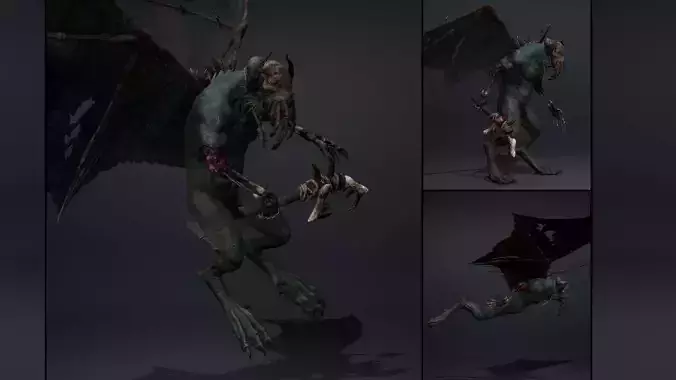 Obsidianwing Damaged Brutal