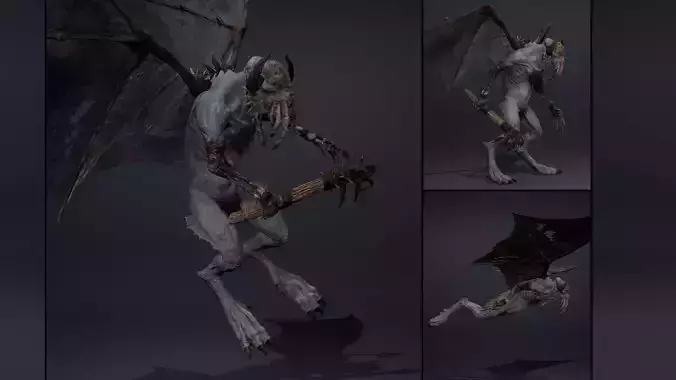 Obsidianwing Damaged