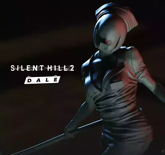 Bubble Head Nurse 3D Model  Silent Hill 2