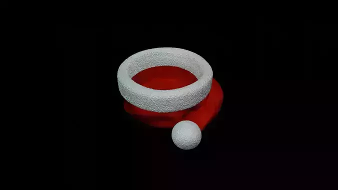 3D Santa Hat Decorative Christmas Candy Holder