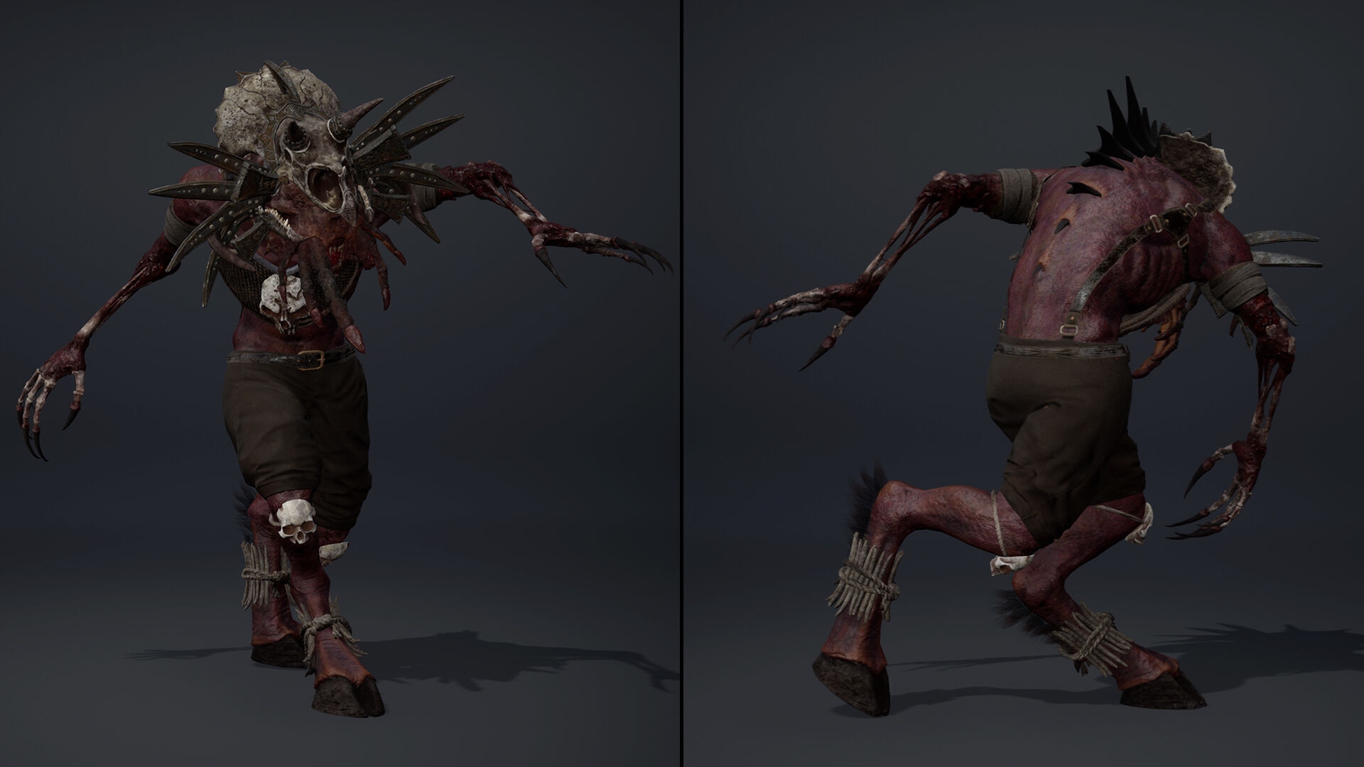 Obsidian Mage Damaged Low-poly 3D model_23