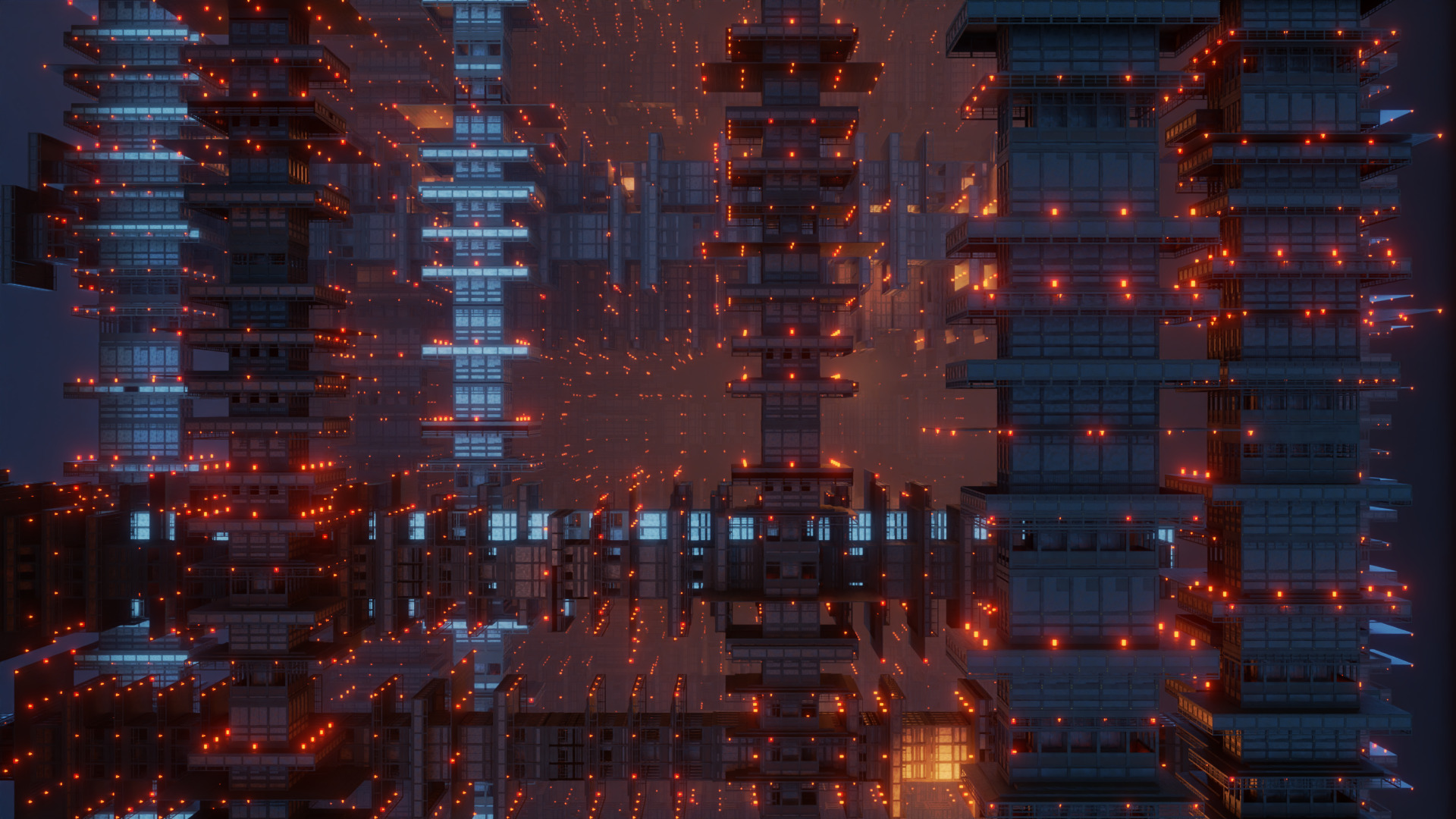 Japanese Labyrinth Modular Pack 3D model_7