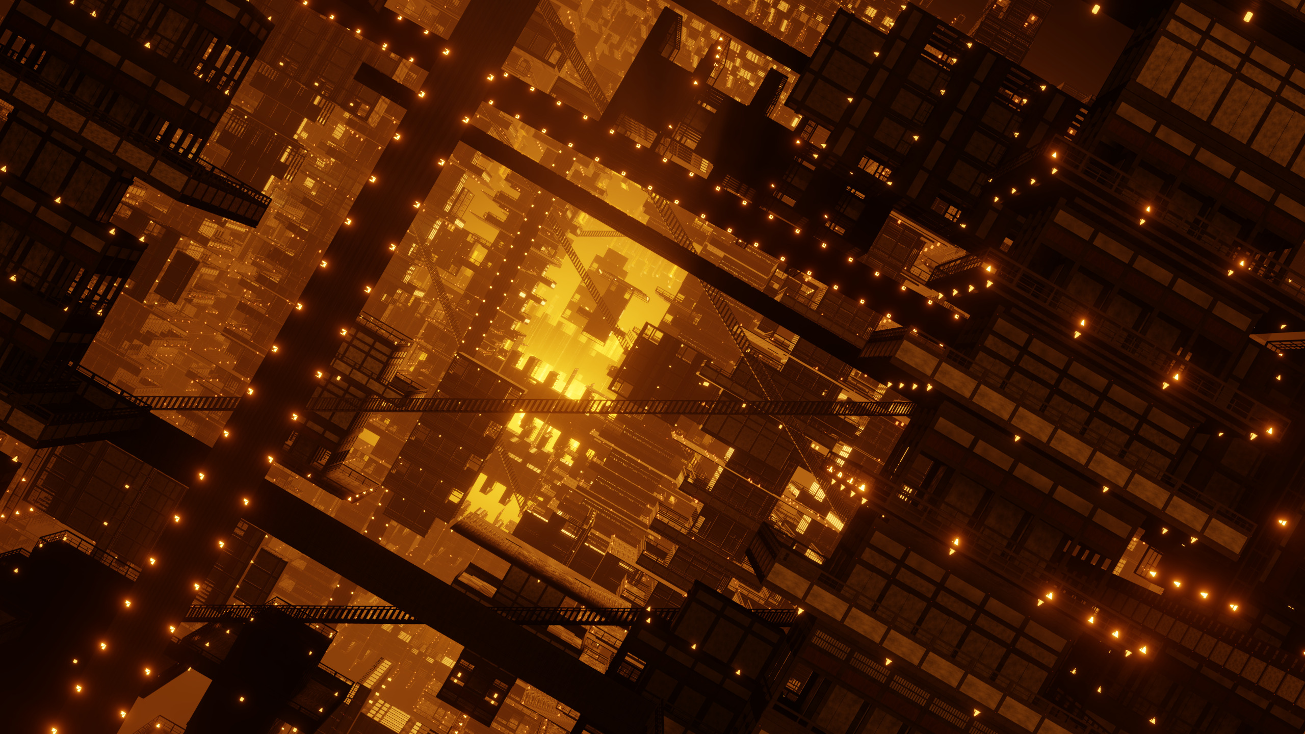 Japanese Labyrinth Modular Pack 3D model_3