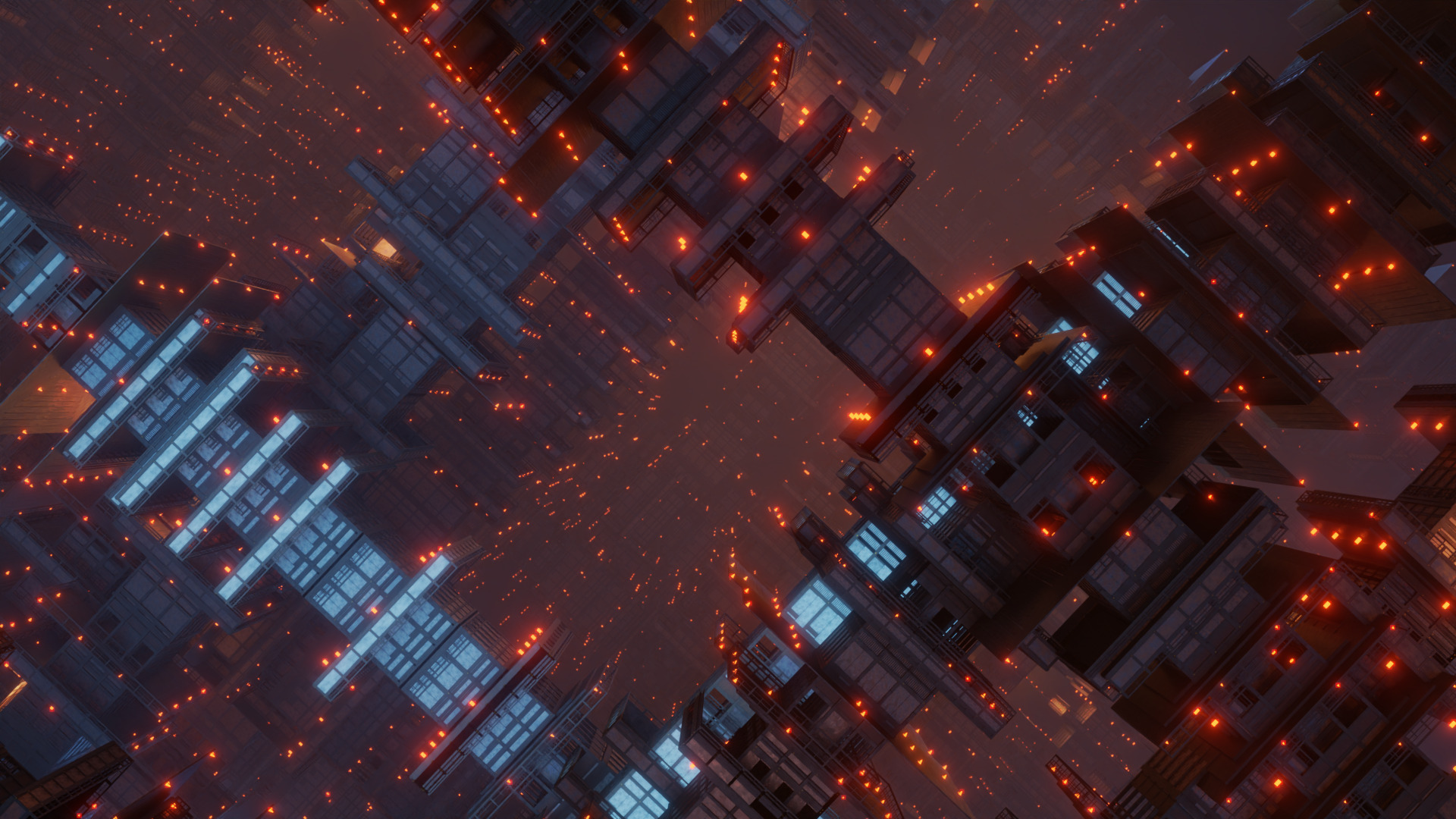 Japanese Labyrinth Modular Pack 3D model_8