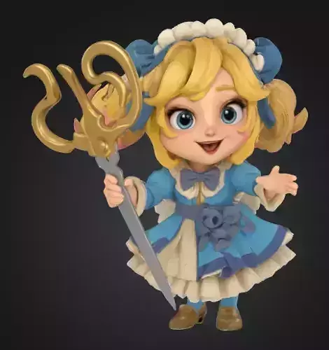 Gwen - league of legend 3D print model