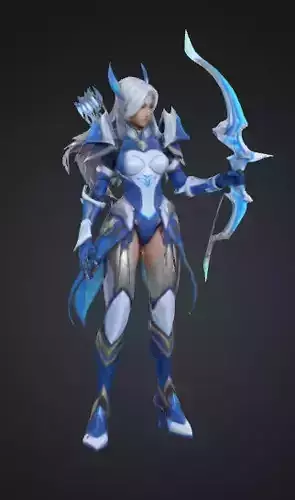 Ashe - league of legend 3D print model