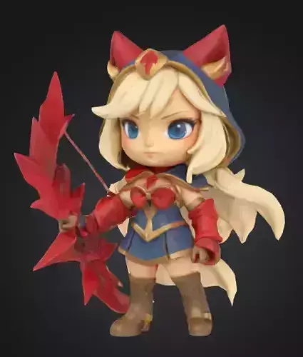 Ashe - league of legend 3D print model