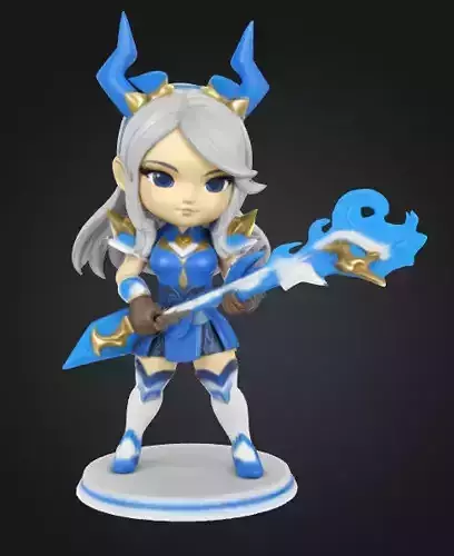 Caitlyn - league of legend 3D print model