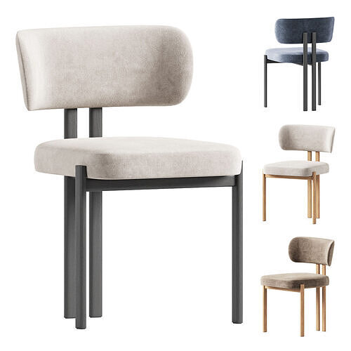 Bay Chair By Nature Design 3D model