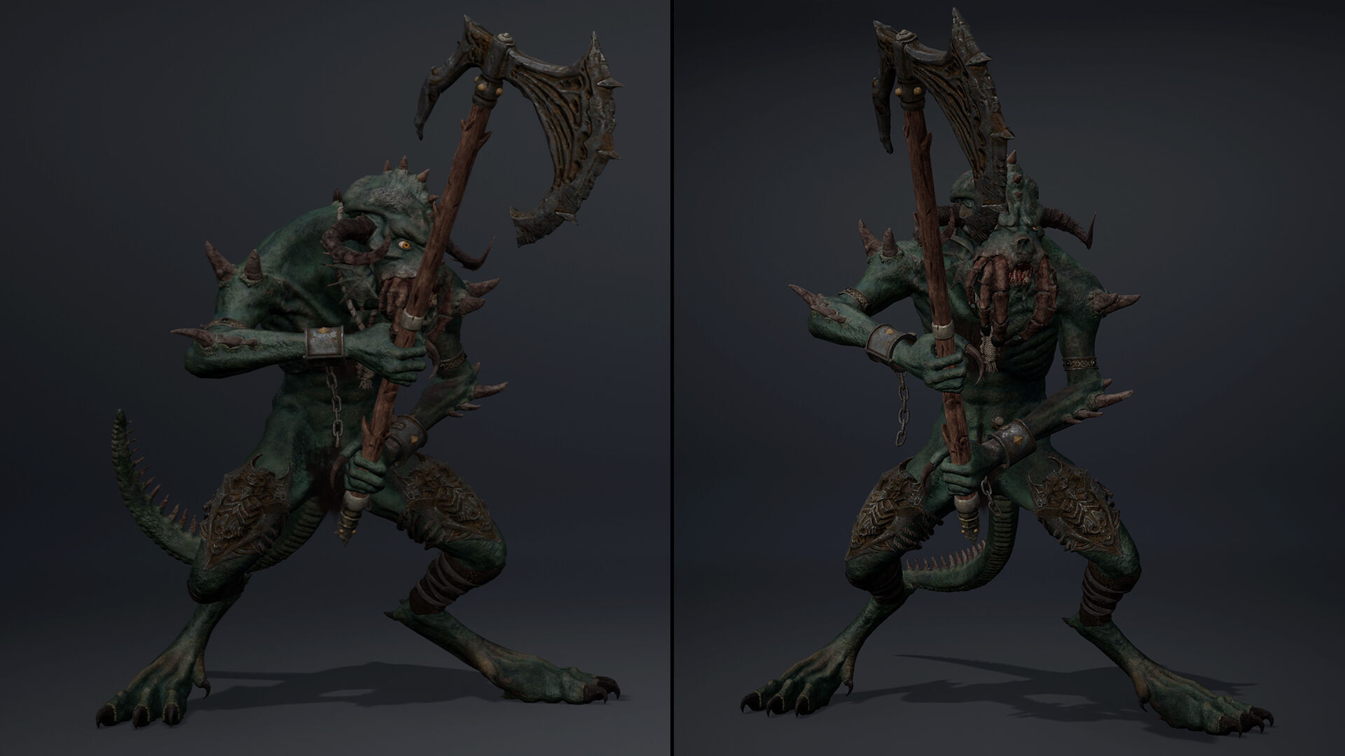 Obsidianmoon Spicky Low-poly 3D model_14