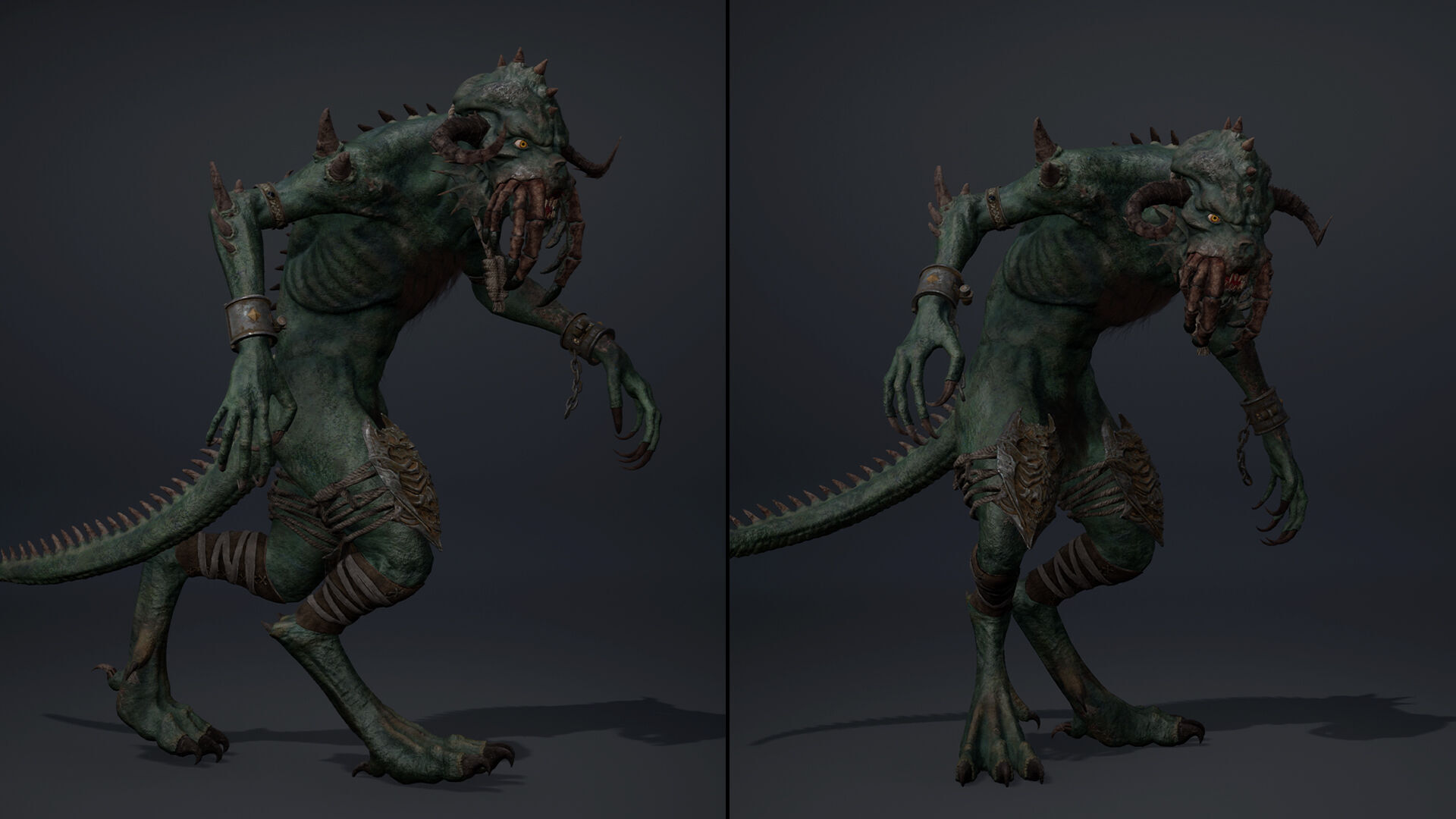 Obsidianmoon Spicky Low-poly 3D model_19