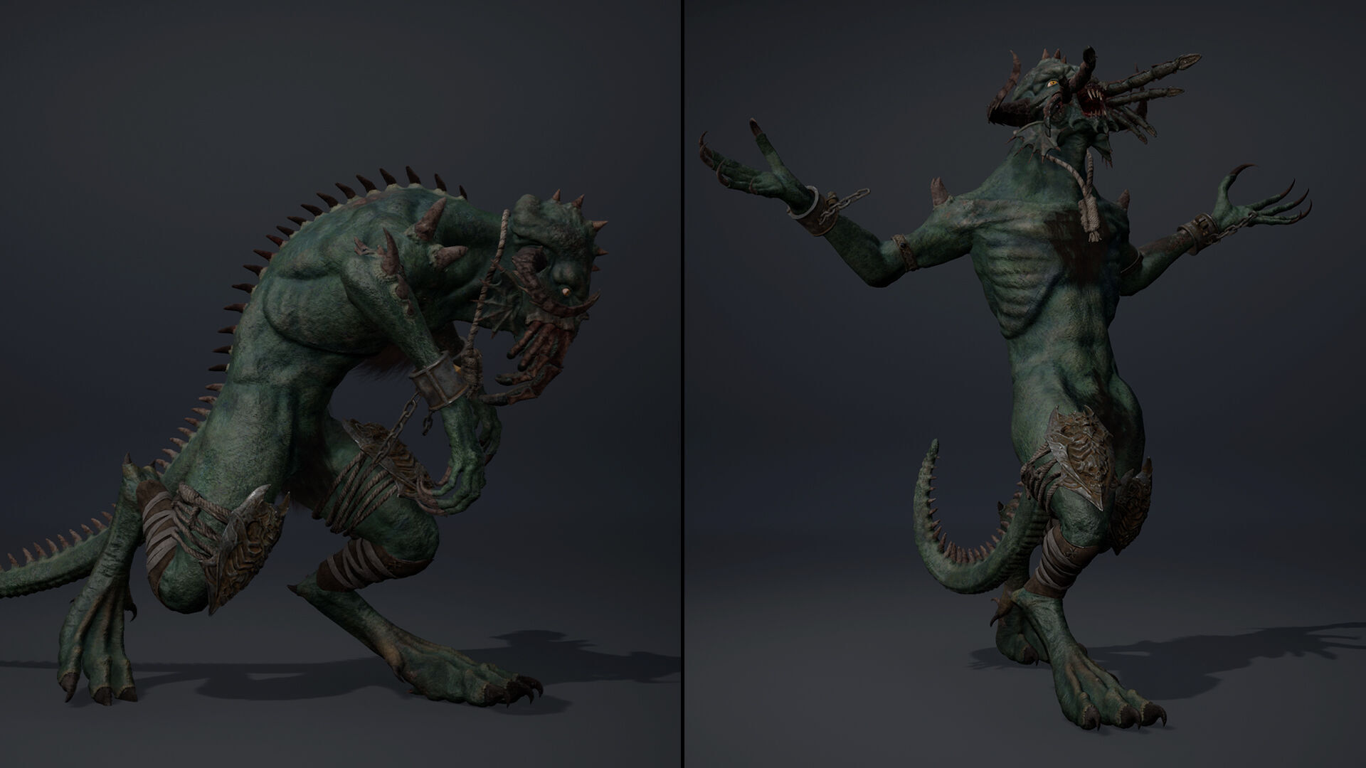 Obsidianmoon Spicky Low-poly 3D model_18