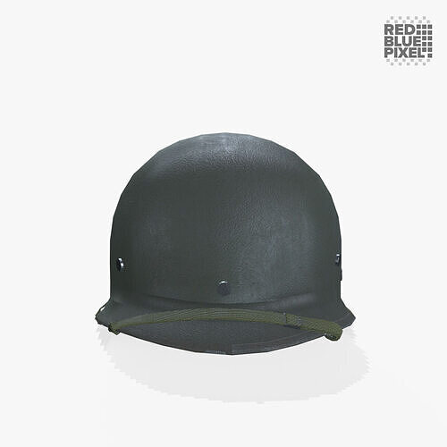 Militery Helmet Low-poly 3D model