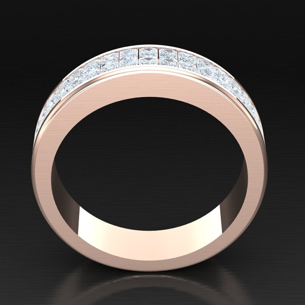 Elite Men Rings Collection 6MR088 3D print model_3
