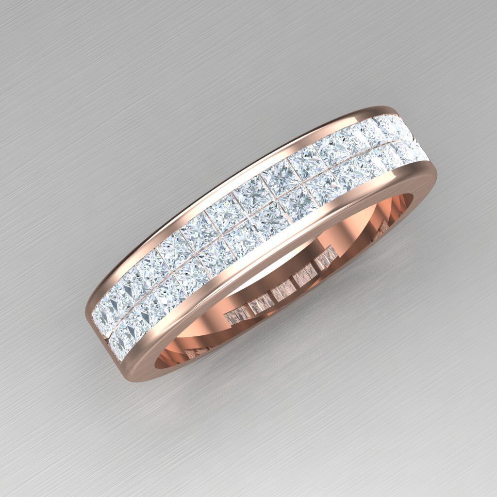 Elite Men Rings Collection 6MR088 3D print model_11