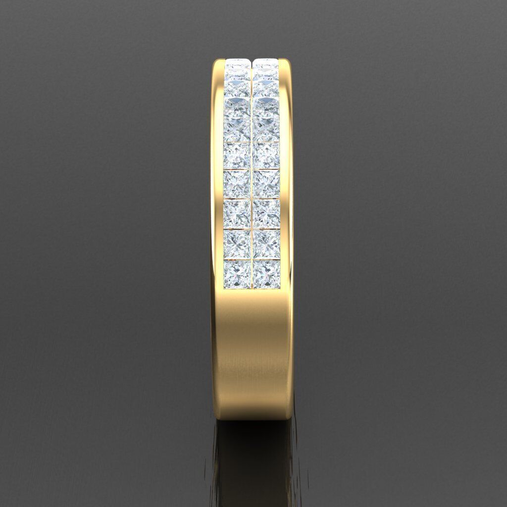 Elite Men Rings Collection 6MR088 3D print model_13