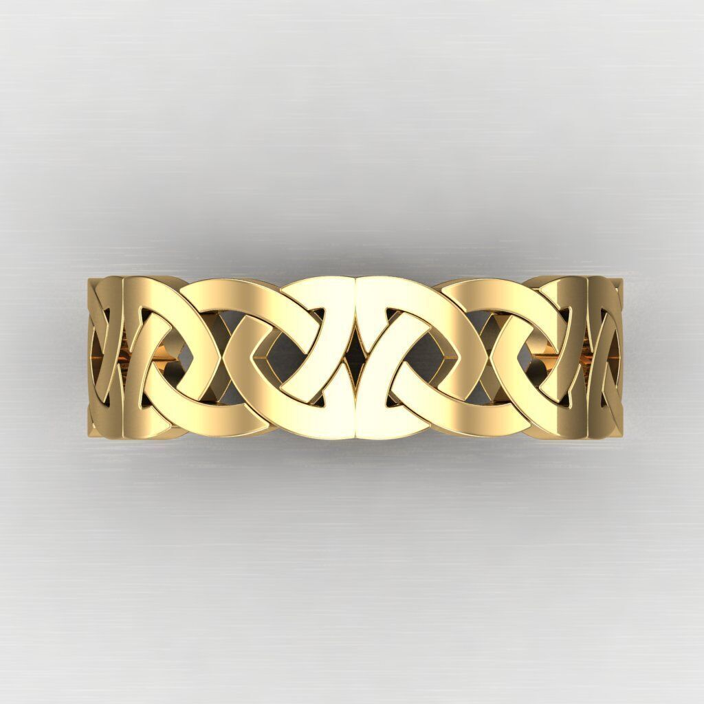 Elite Men Rings Collection 6MR085 3D print model_9