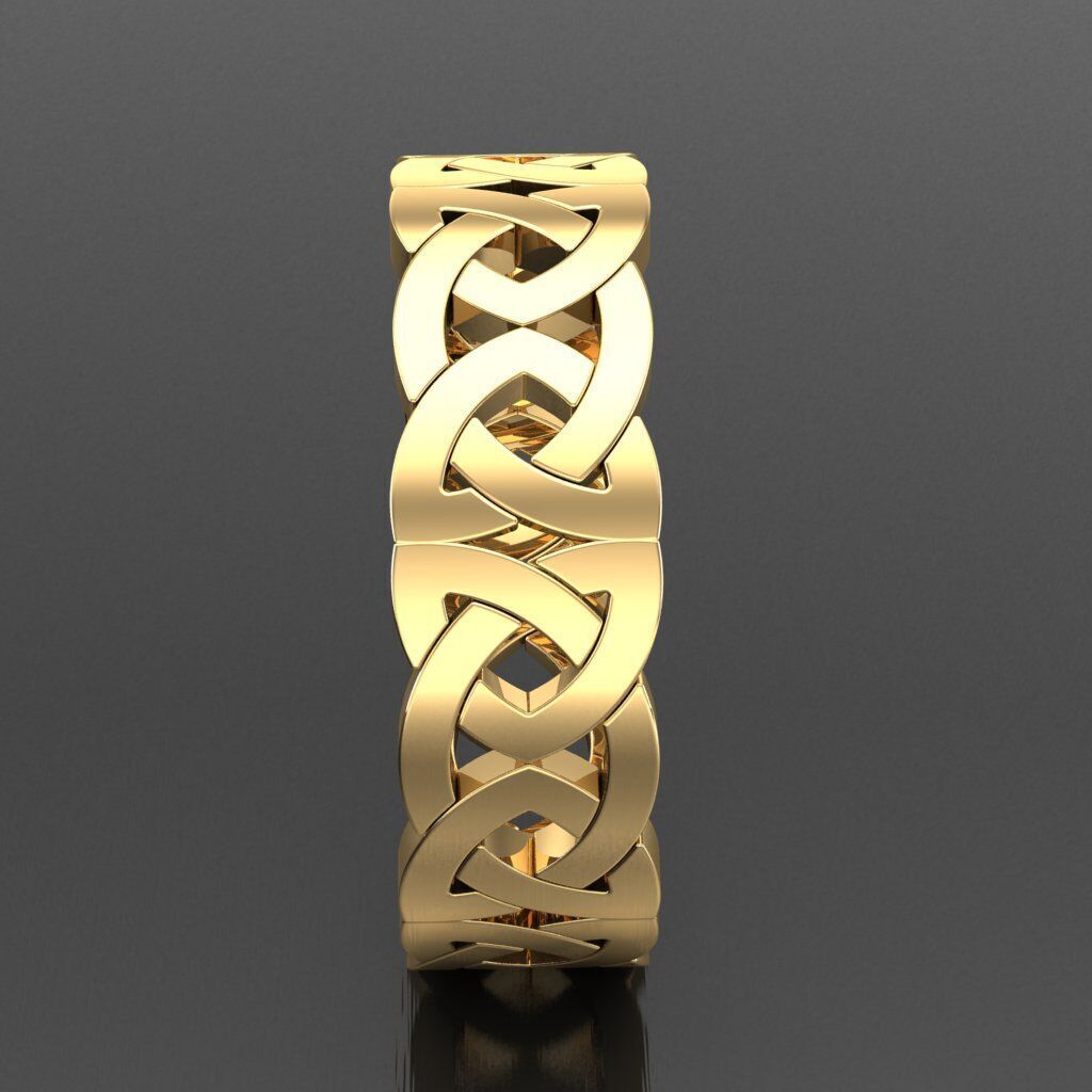 Elite Men Rings Collection 6MR085 3D print model_12